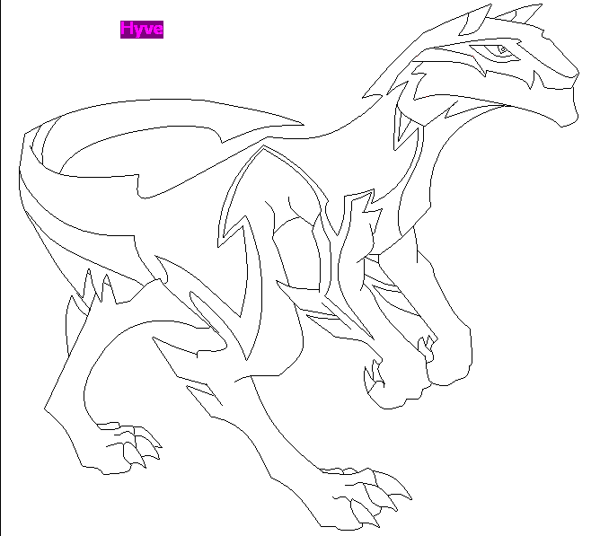 Dragon Booster Fan Art: Hyve
